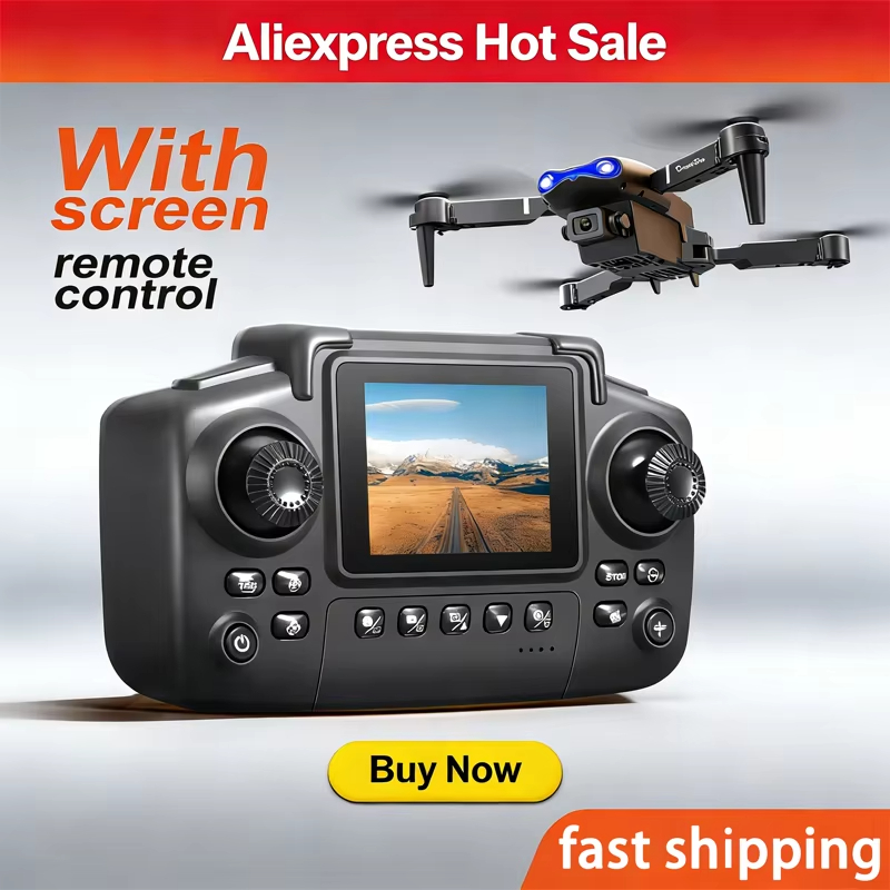Drone E88 Rc Quadcopter - Drone Profesional 6K Sudut Lebar 2026