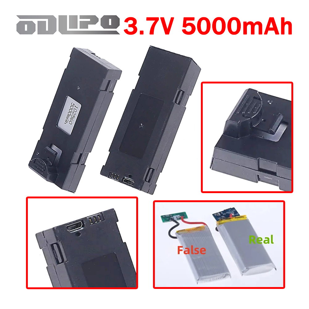Drone E88 Rc Quadcopter - Baterai Drone RC Baru 3.7V 5000mah