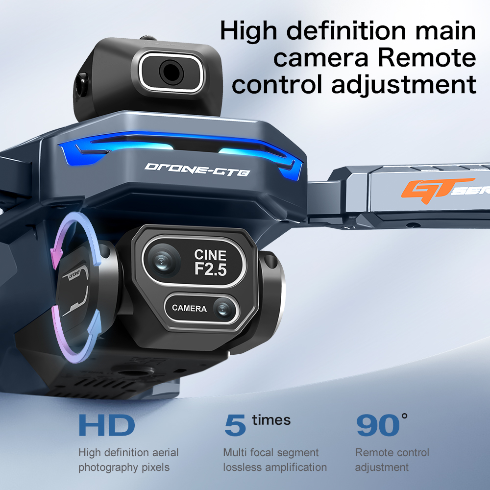 Drone RC GPS Lipat GT8 dengan  - Drone Dji Rc Mini ulasan dan harga