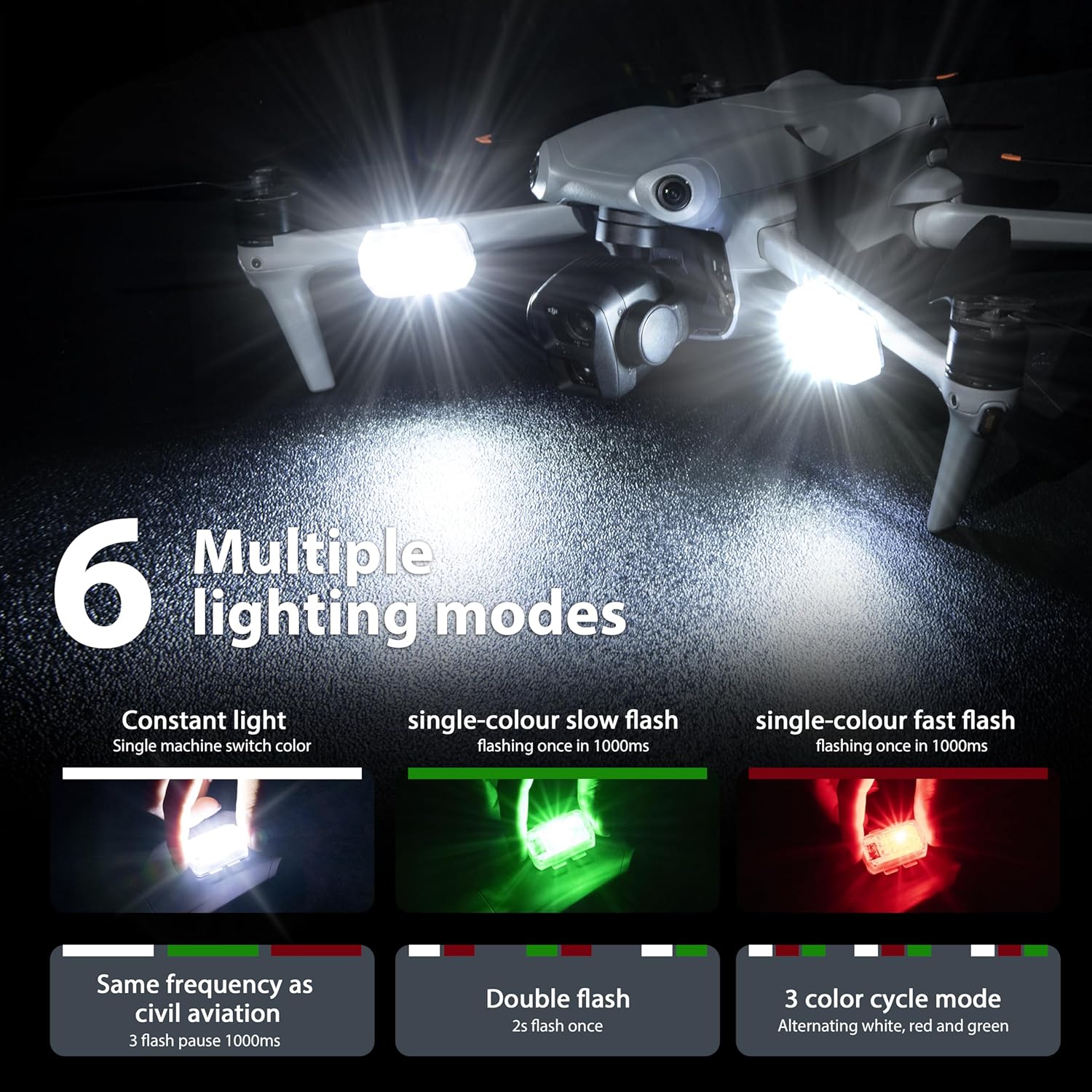 Lampu Strobo Drone STARTRC Lam - Drone Dji Rc Mini ulasan dan harga
