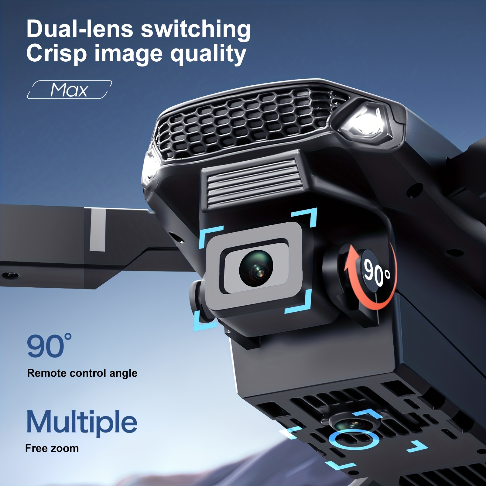 Drone Lipat E88 PRO MAX yang D - Drone Ae Rc ulasan dan harga