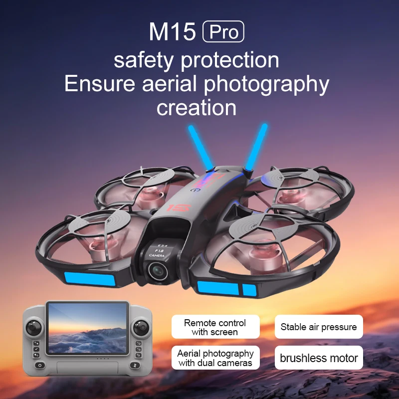 Drone FPV M15 Terbaru 2026 den - Drone Ae Rc ulasan dan harga