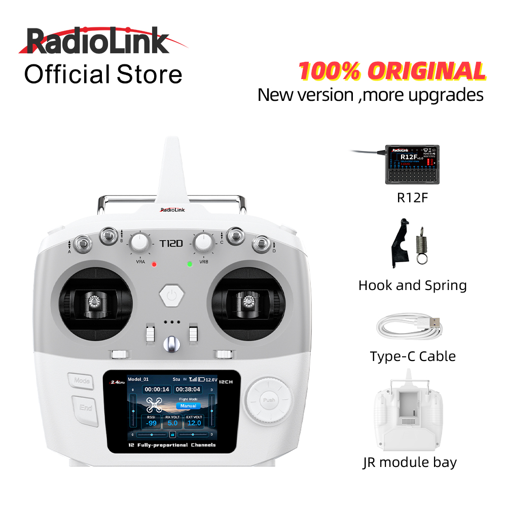 Modul RadioLink T12D JR 12CH 2 - Drone Rc Leading ulasan dan harga