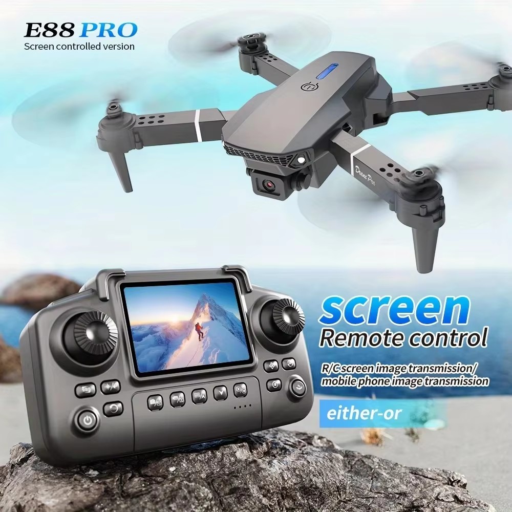 Drone E88 Terbaru 2026, Kamera - Drone E88 Rc Quadcopter ulasan dan harga