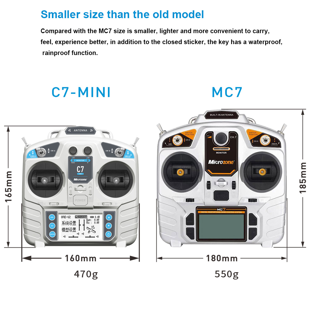 MicroZone MC7 Pengendali C7 Pe - Drone Rc Leading ulasan dan harga