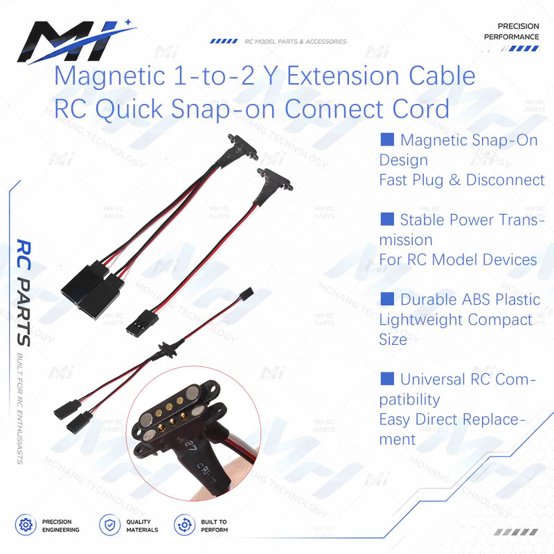 Kabel Ekstensi Magnetik 1-ke-2 - Drone Rc Toy ulasan dan harga